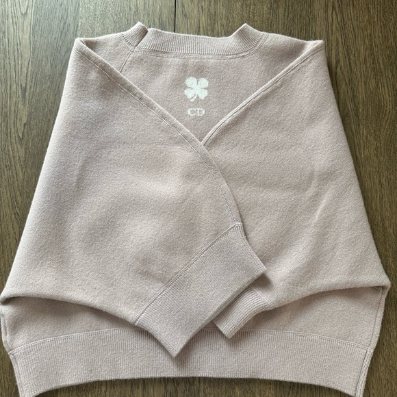 AUTHENTIC Christian Dior "LUCKY" Cashmere Sweater - Size 4 - Italy - Picture 9 of 11